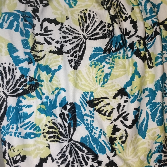 Butterfly Print Mini Dress - Picture 3 of 4